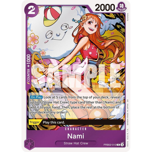 Image for Nami (PRB02-012) (PRB-02) - One Piece Card Game