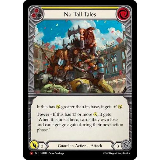Image for No Tall Tales (SUP170) (SUP) - Flesh and Blood TCG