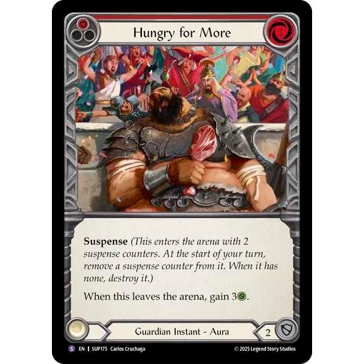 Image for Hungry for More (SUP175) (SUP) - Flesh and Blood TCG