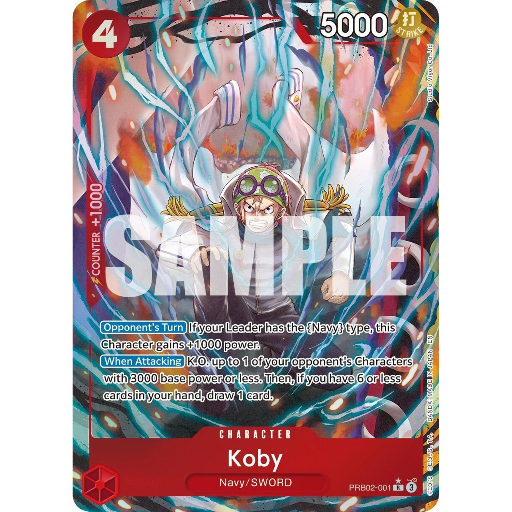 Image for Koby (Alternate Art) (PRB02-001) (PRB-02) - One Piece Card Game