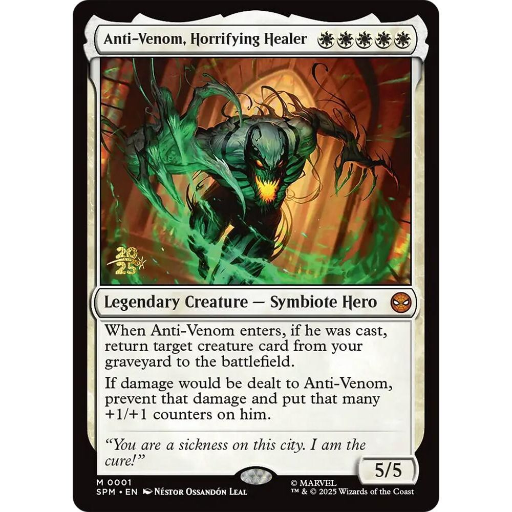 Image for Anti-Venom, Horrifying Healer (1) (PRE) - Magic: The Gathering