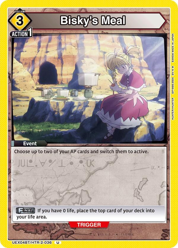 Image for Bisky's Meal (UEX04BT/HTR-2-036) (UEX04BT) - Union Arena