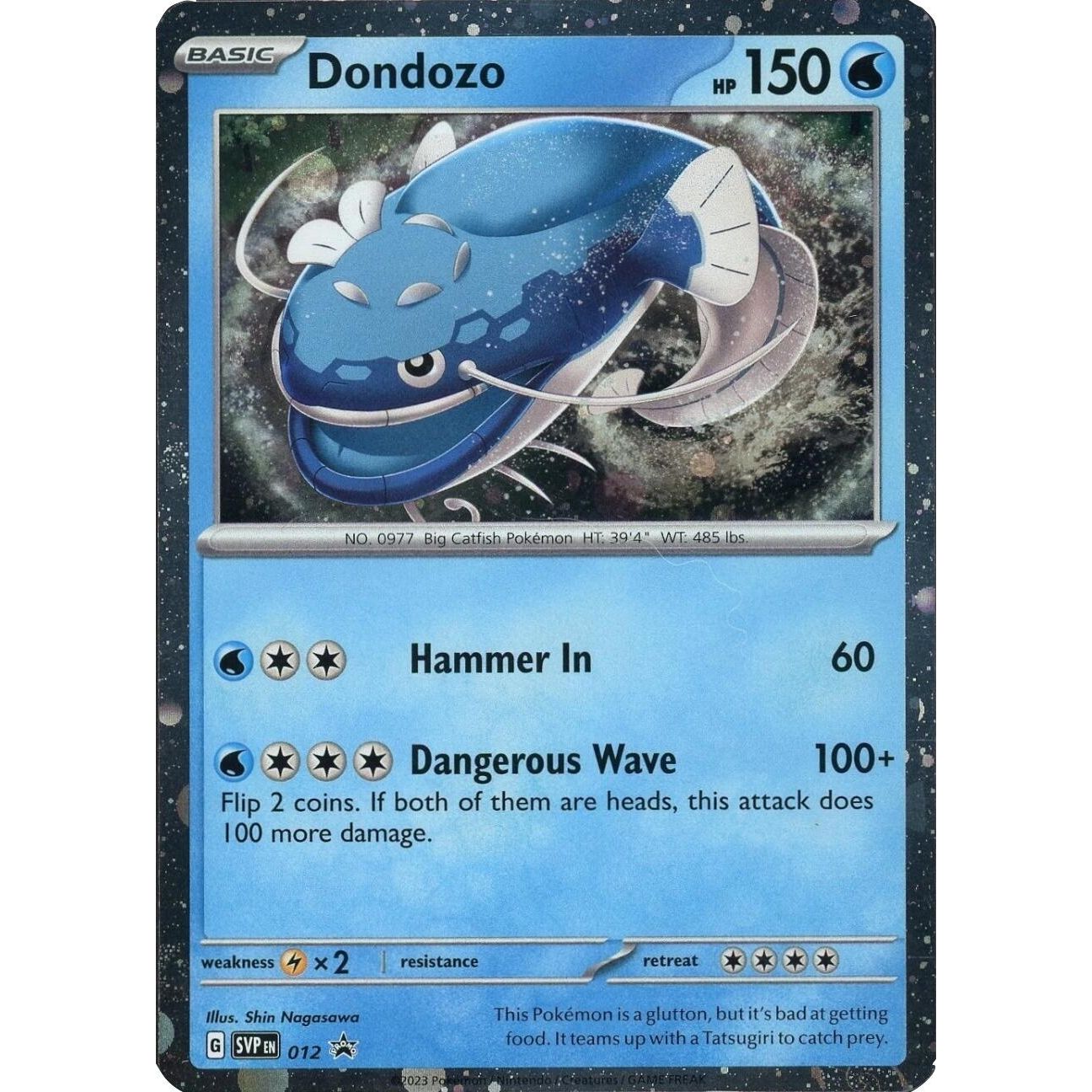 Image for Dondozo - 012 (Cosmos Holofoil) (012) (SVP) - Pokemon