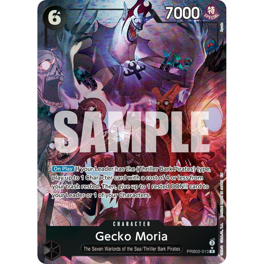 Image for Gecko Moria (Alternate Art) (PRB02-013) (PRB-02) - One Piece Card Game