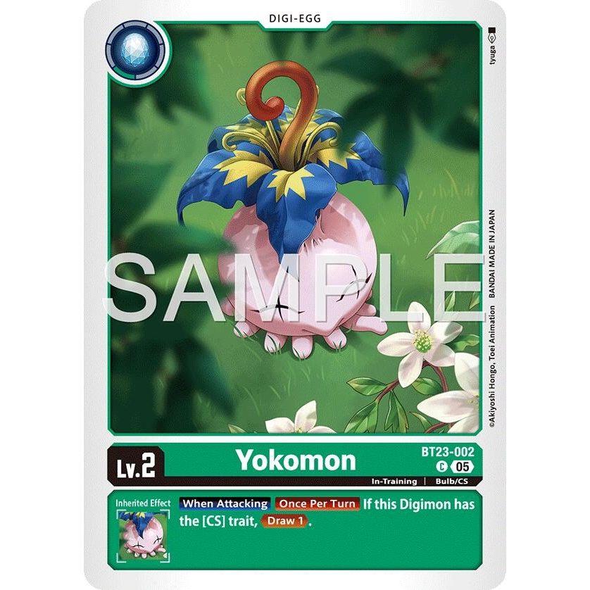 Image for Yokomon (BT23-002 C) (BT-23) - Digimon Card Game