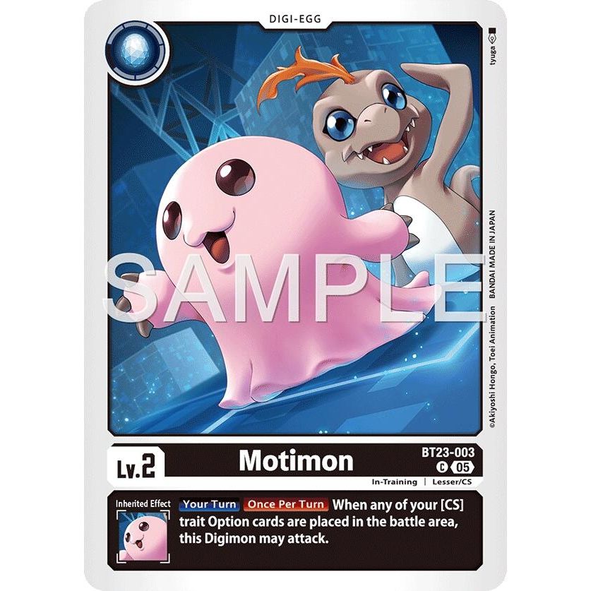 Image for Motimon (BT23-003 C) (BT-23) - Digimon Card Game