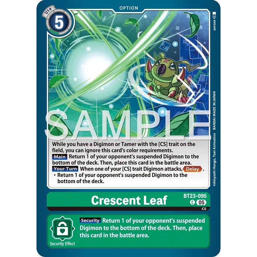 Image for Crescent Leaf (BT23-095 C) (BT-23) - Digimon Card Game