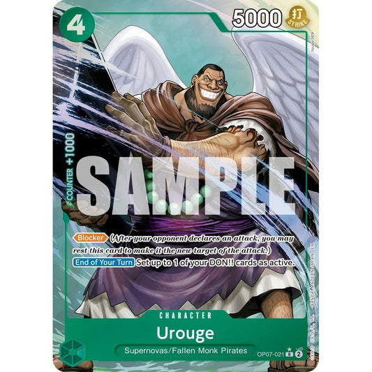 Image for Urouge (Alternate Art) (OP07-021) (PRB-02) - One Piece Card Game