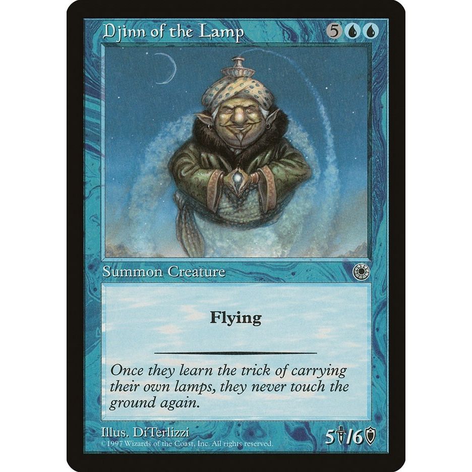 Image for Djinn of the Lamp (POR) - Magic: The Gathering