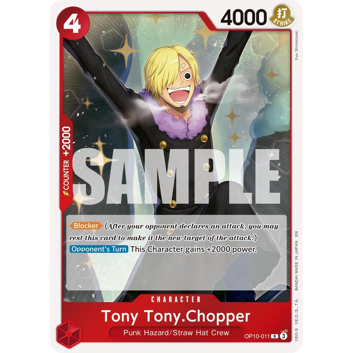 Image for Tony Tony.Chopper (Reprint) (OP10-011) (PRB-02) - One Piece Card Game