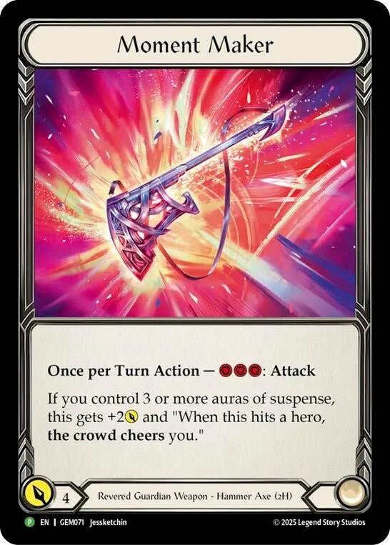 Image for Moment Maker (GEM071) (GEM) - Flesh and Blood TCG