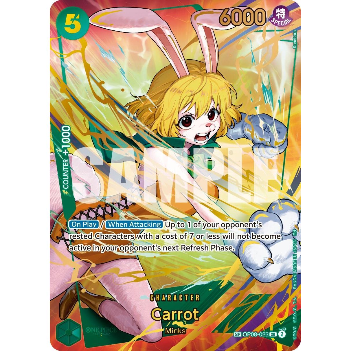 Image for Carrot (SP) (OP08-023) (PRB-02) - One Piece Card Game