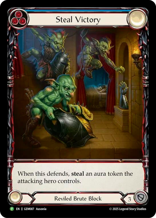 Image for Steal Victory (GEM087) (GEM) - Flesh and Blood TCG