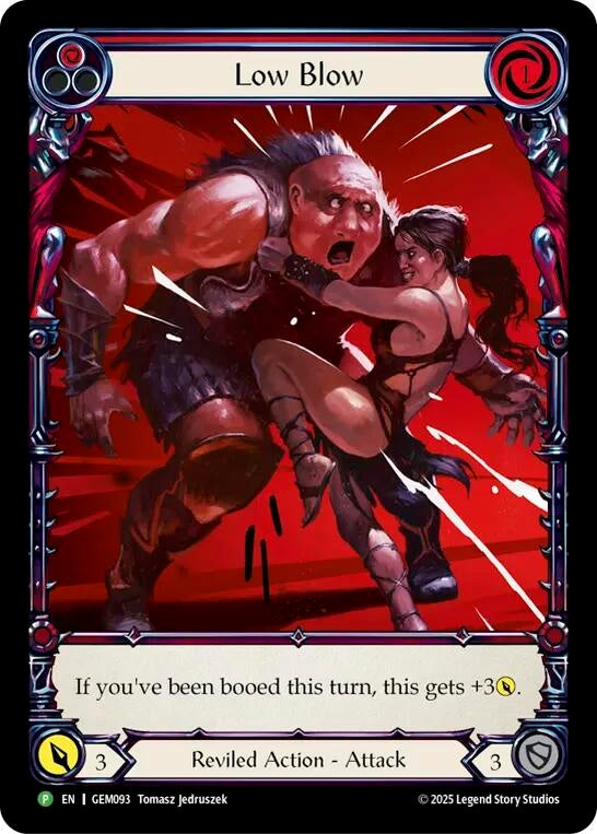Image for Low Blow (GEM093) (GEM) - Flesh and Blood TCG
