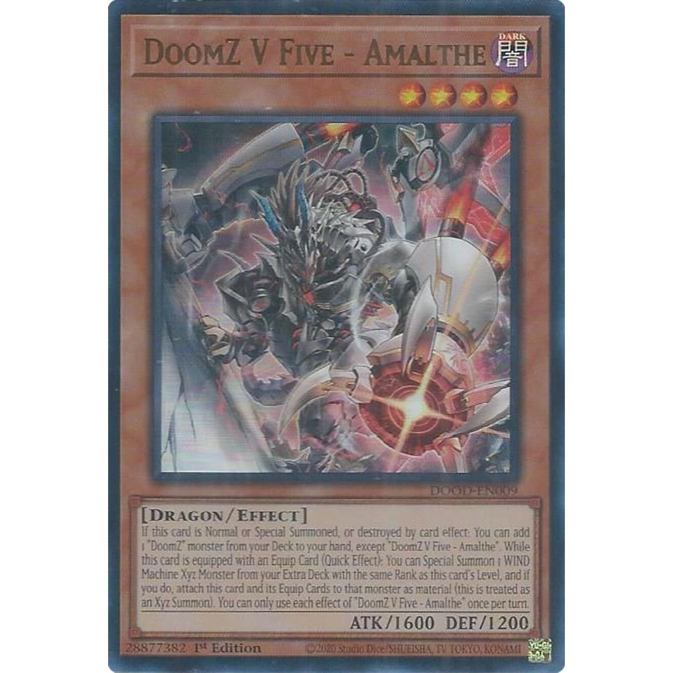 Image for DoomZ V Five - Amalthe (DOOD-EN009) (DOOD) - YuGiOh
