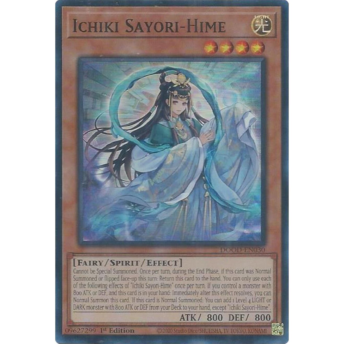 Image for Ichiki Sayori-Hime (DOOD-EN030) (DOOD) - YuGiOh