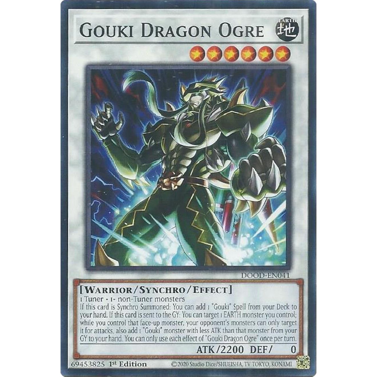 Image for Gouki Dragon Ogre (DOOD-EN041) (DOOD) - YuGiOh