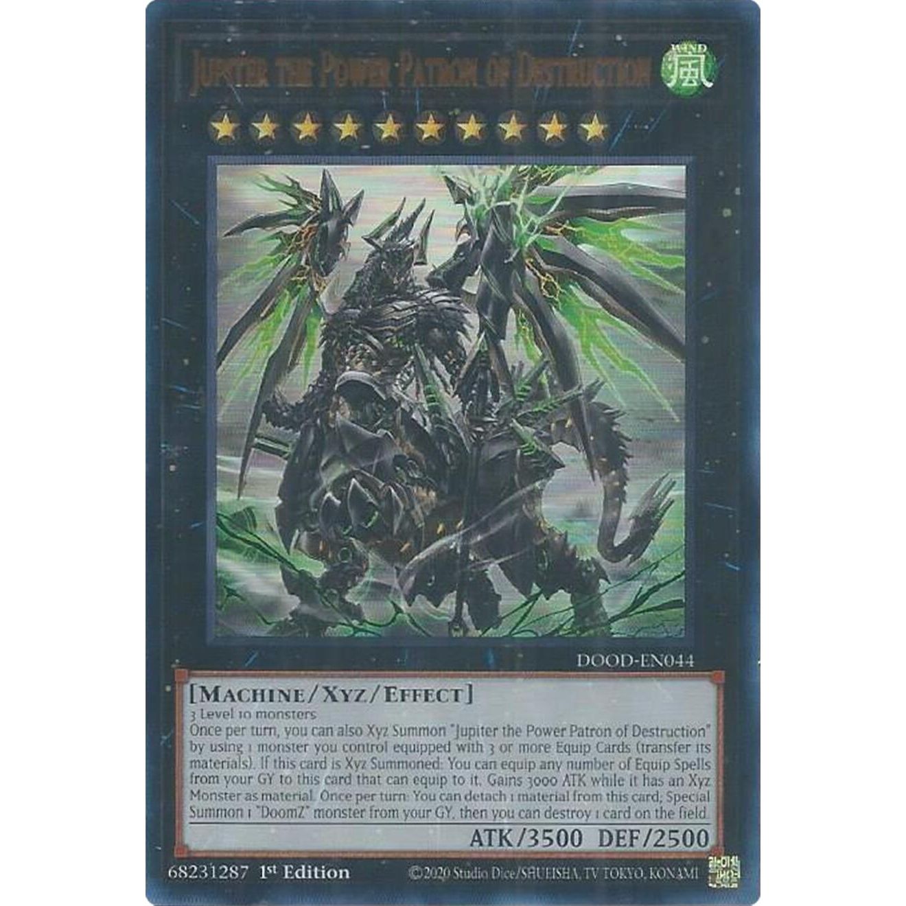 Image for Jupiter the Power Patron of Destruction (DOOD-EN044) (DOOD) - YuGiOh