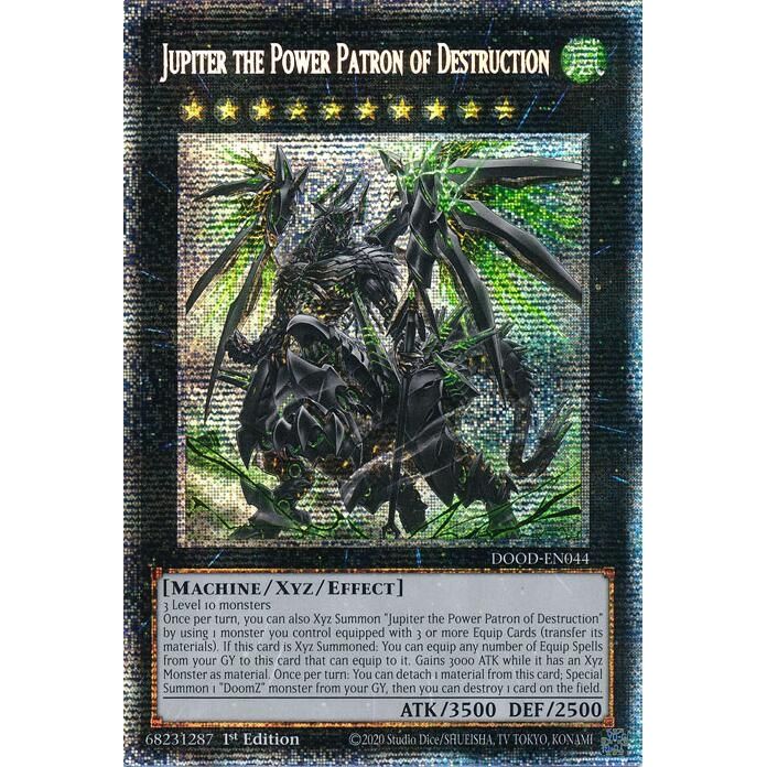 Image for Jupiter the Power Patron of Destruction (Starlight Rare) (DOOD-EN044) (DOOD) - YuGiOh