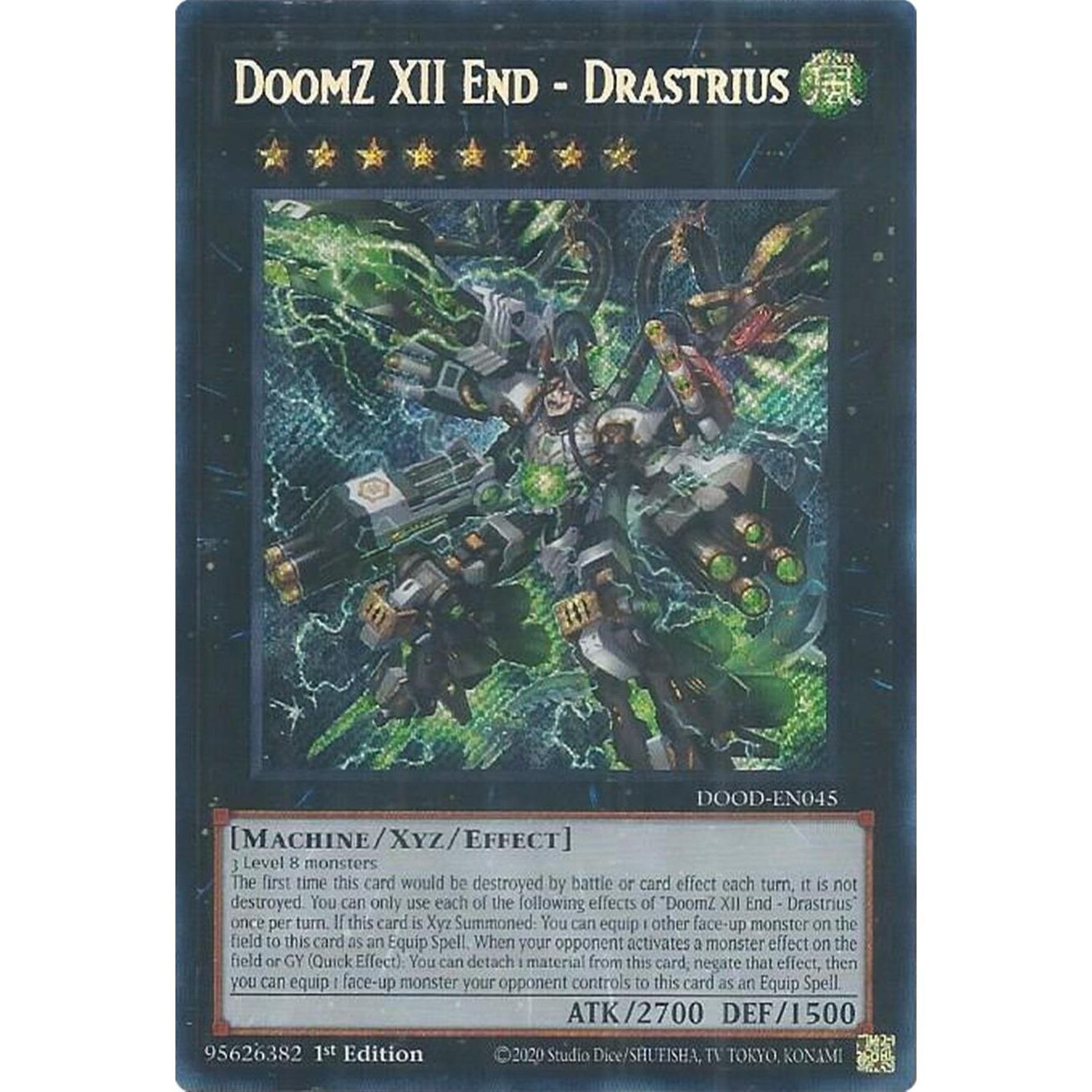 Image for DoomZ XII End - Drastrius (DOOD-EN045) (DOOD) - YuGiOh