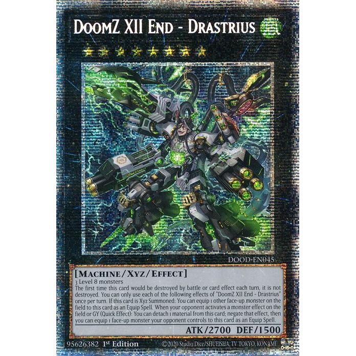 Image for DoomZ XII End - Drastrius (Starlight Rare) (DOOD-EN045) (DOOD) - YuGiOh