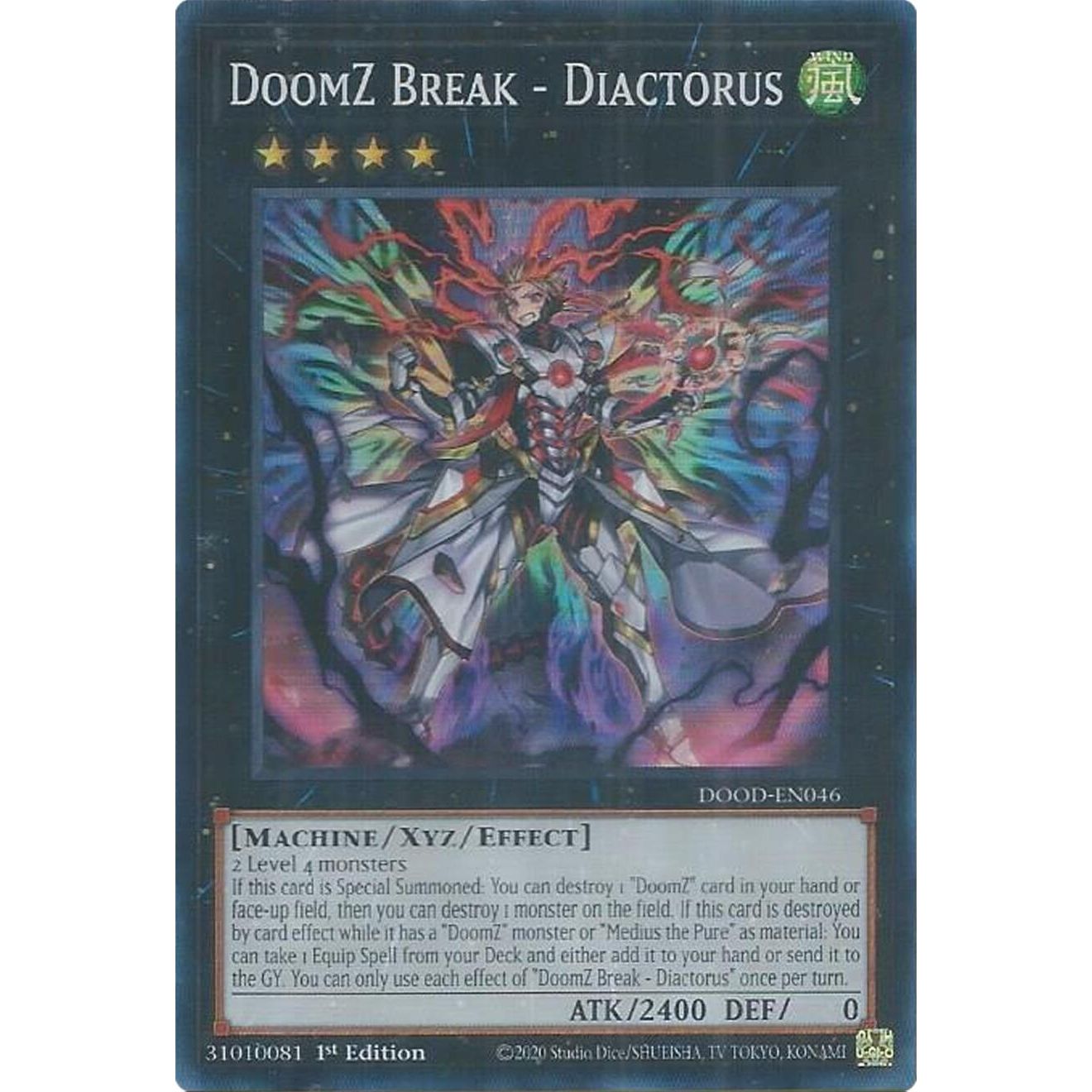 Image for DoomZ Break - Diactorus (DOOD-EN046) (DOOD) - YuGiOh