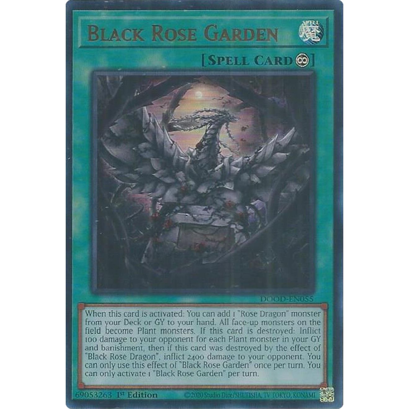 Image for Black Rose Garden (DOOD-EN055) (DOOD) - YuGiOh