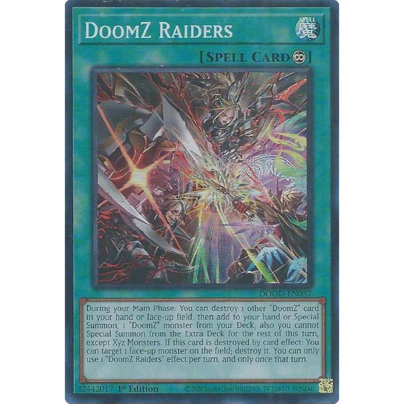 Image for DoomZ Raiders (DOOD-EN057) (DOOD) - YuGiOh