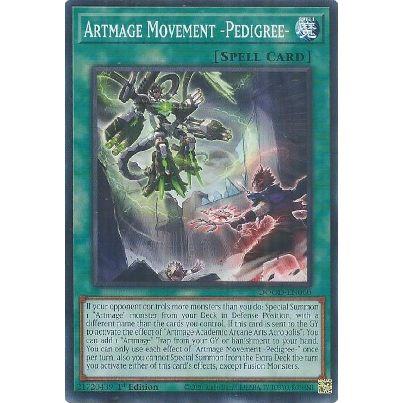 Image for Artmage Movement -Pedigree- (DOOD-EN060) (DOOD) - YuGiOh