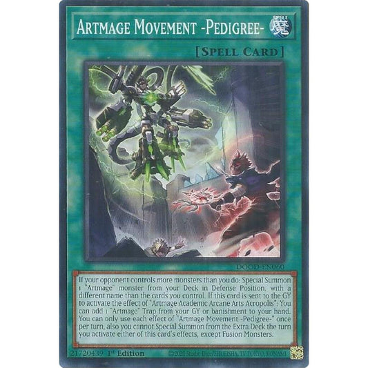 Image for Artmage Movement -Pedigree- (DOOD-EN060) (DOOD) - YuGiOh