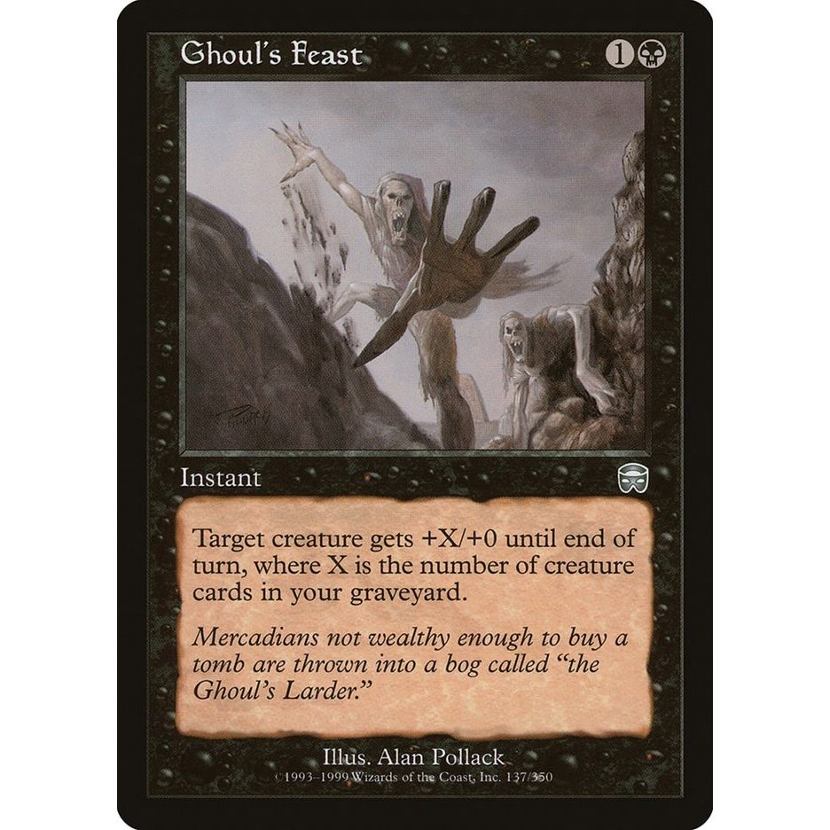 Image for Ghoul's Feast (137) (MMQ) - Magic: The Gathering