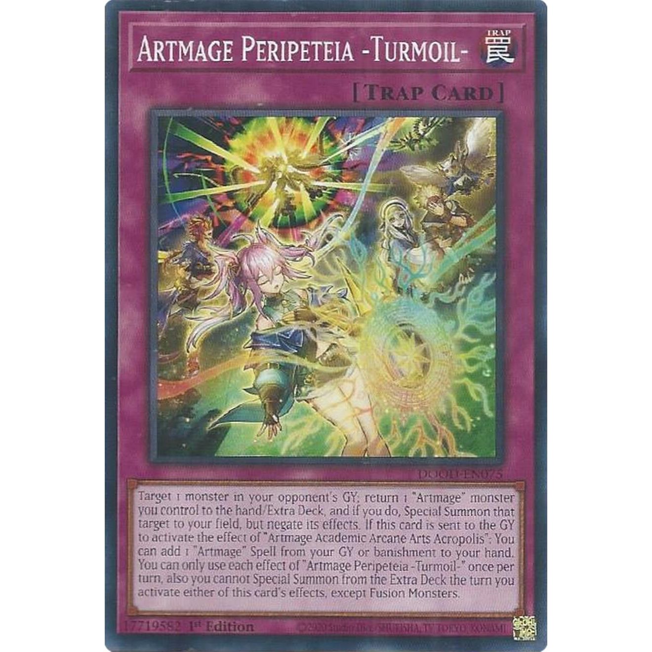 Image for Artmage Peripeteia -Turmoil- (DOOD-EN075) (DOOD) - YuGiOh