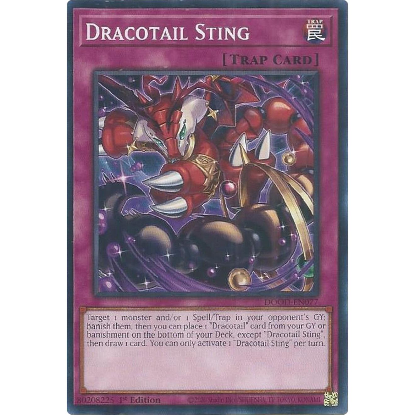 Image for Dracotail Sting (DOOD-EN077) (DOOD) - YuGiOh