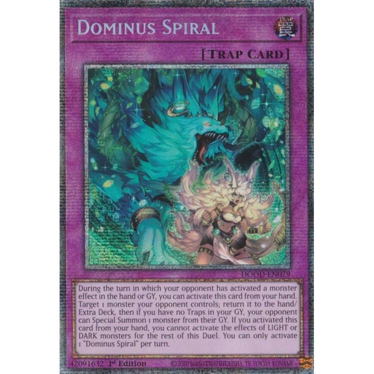 Image for Dominus Spiral (Starlight Rare) (DOOD-EN079) (DOOD) - YuGiOh