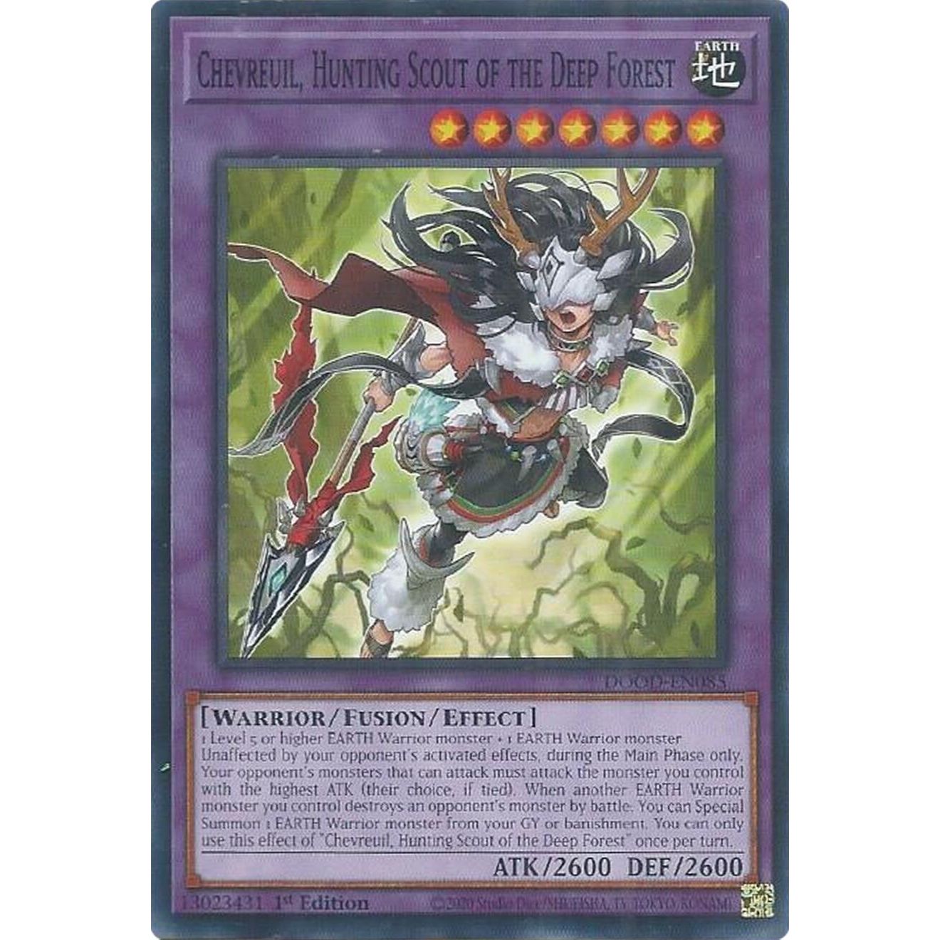 Image for Chevreuil, Hunting Scout of the Deep Forest (DOOD-EN085) (DOOD) - YuGiOh