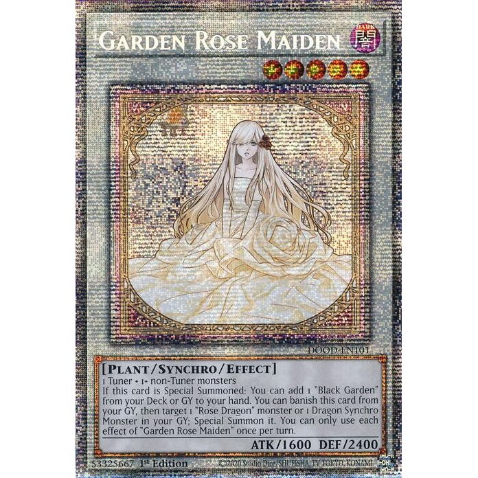 Image for Garden Rose Maiden (DOOD-EN101) (DOOD) - YuGiOh