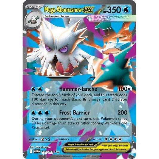 Mega Abomasnow ex (036/132) (MEG)