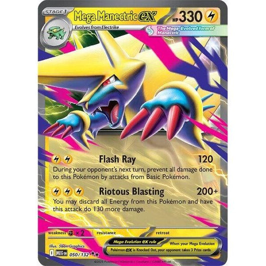 Mega Manectric ex (050/132) (MEG)