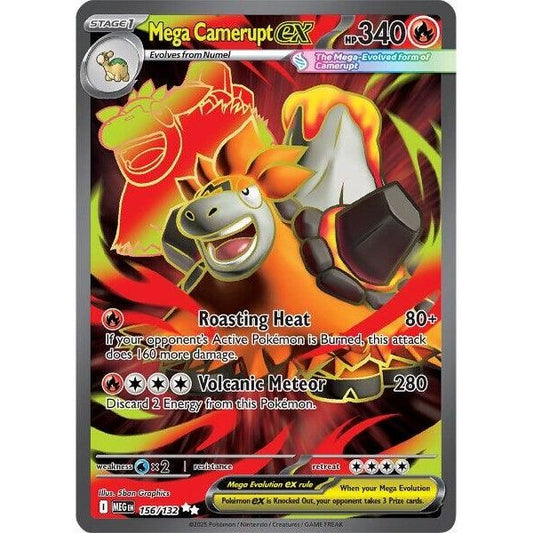 Mega Camerupt ex (156/132) (MEG)