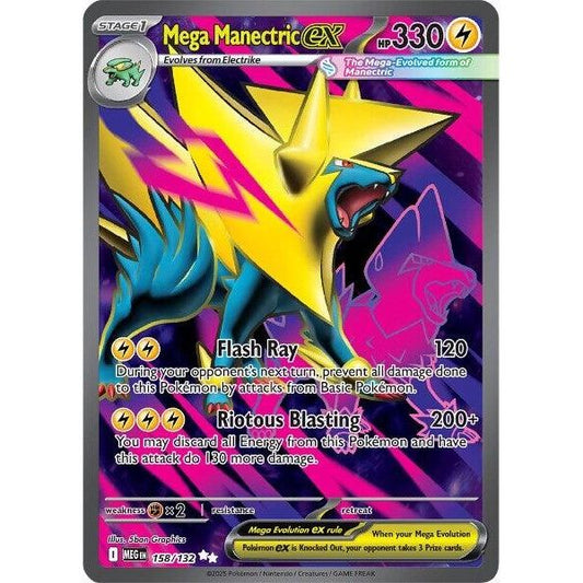 Mega Manectric ex (158/132) (MEG)