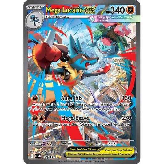Mega Lucario ex (179/132) (MEG)