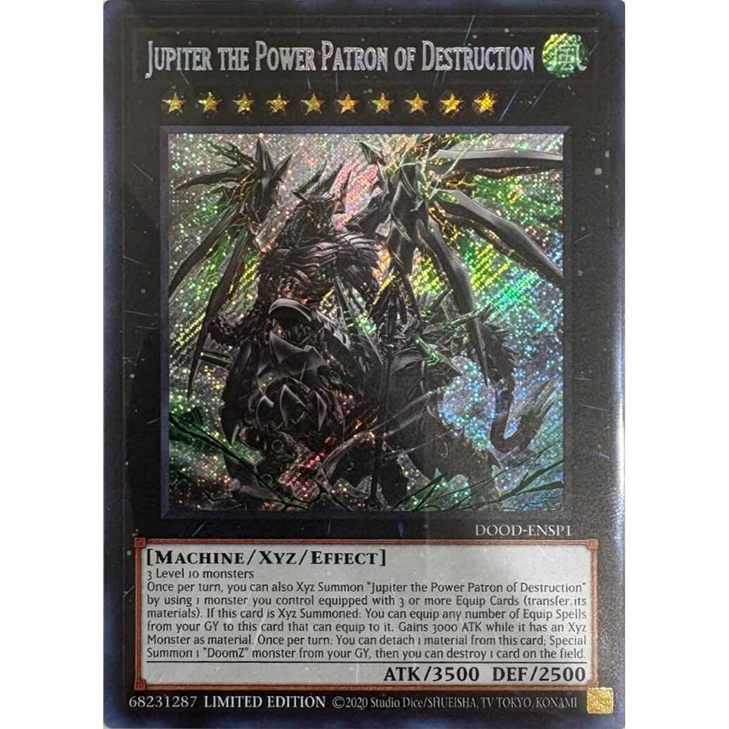 Image for Jupiter the Power Patron of Destruction (SR) (DOOD-ENSP1) (DOOD-ENSP1) (DOOD) - YuGiOh