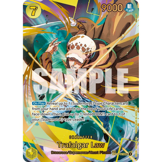 Image for Trafalgar Law - OP10-119 (SP) (OP10-119) (PRB-02) - One Piece Card Game