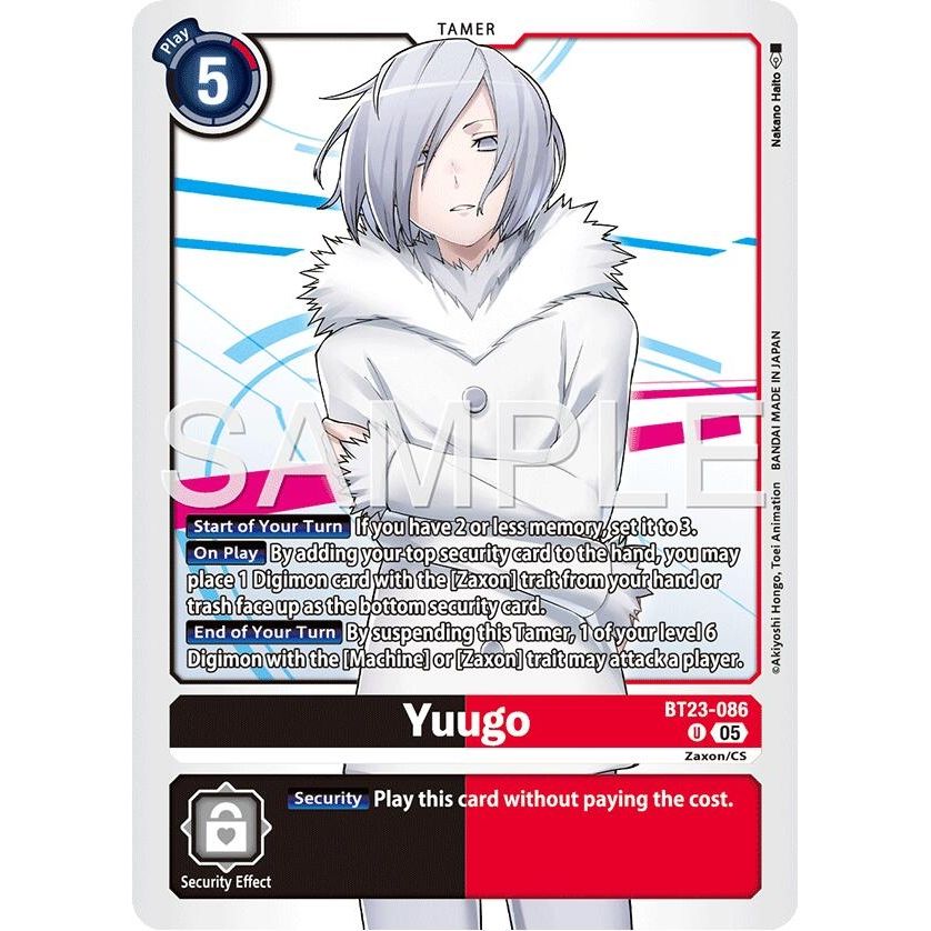 Image for Yuugo (BT23-086 U) (BT-23) - Digimon Card Game