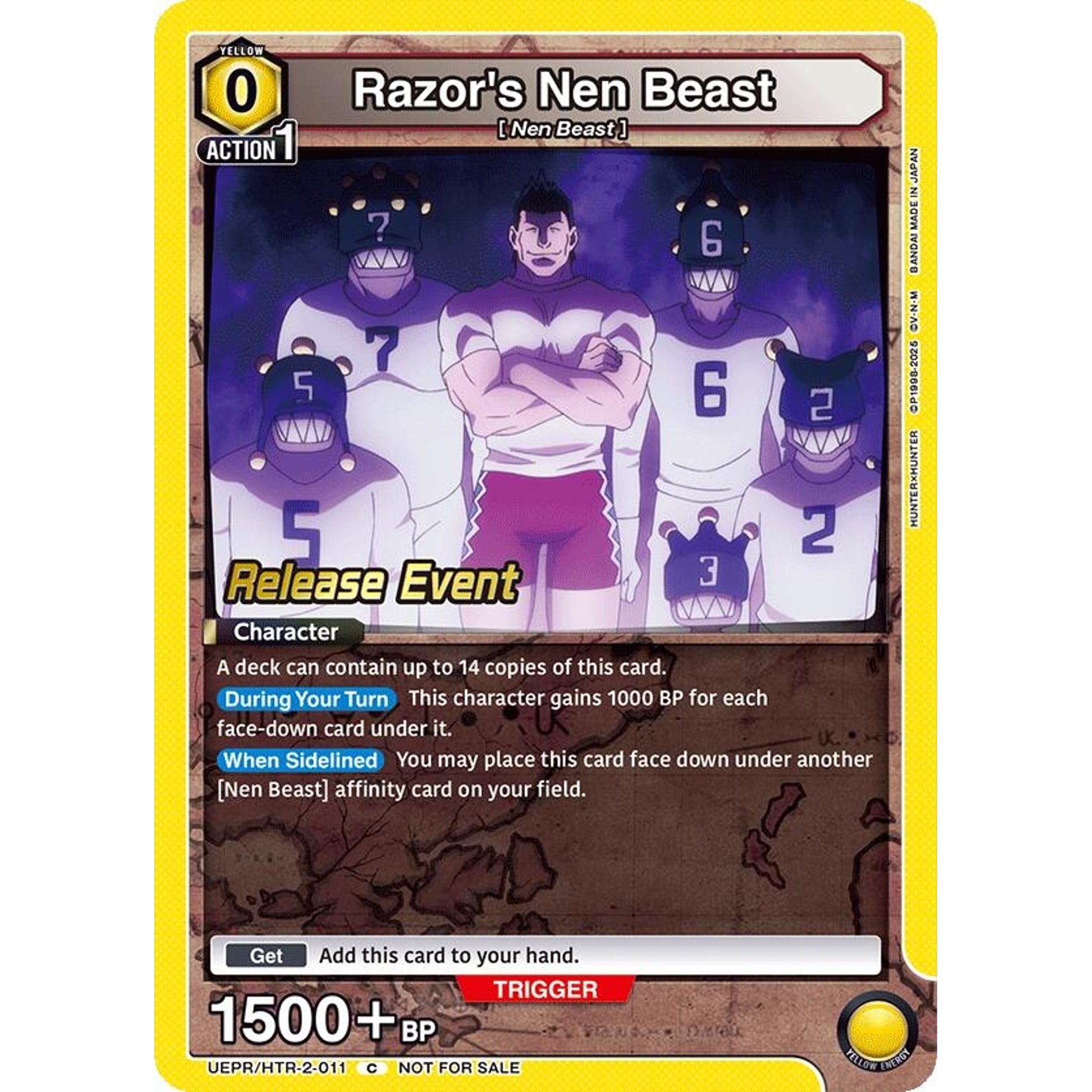 Image for Razor's Nen Beast (UEPR/HTR-2-011) (UEX04BT_RE) - Union Arena