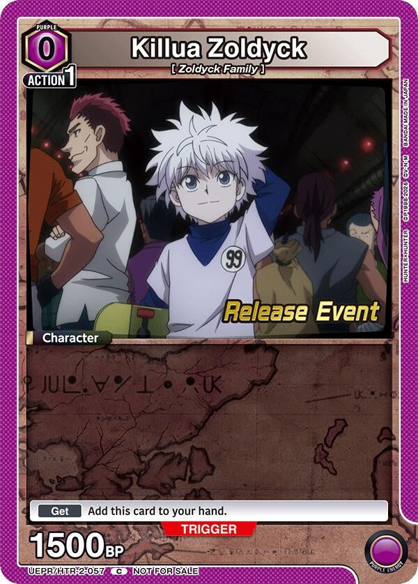 Image for Killua Zoldyck (057) (UEPR/HTR-2-057) (UEX04BT_RE) - Union Arena