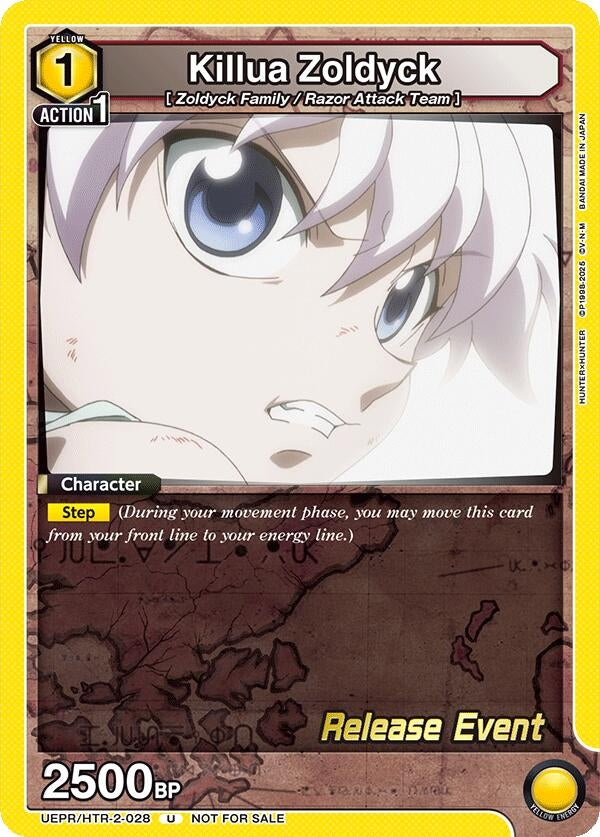 Image for Killua Zoldyck (028) (UEPR/HTR-2-028) (UEX04BT_RE) - Union Arena