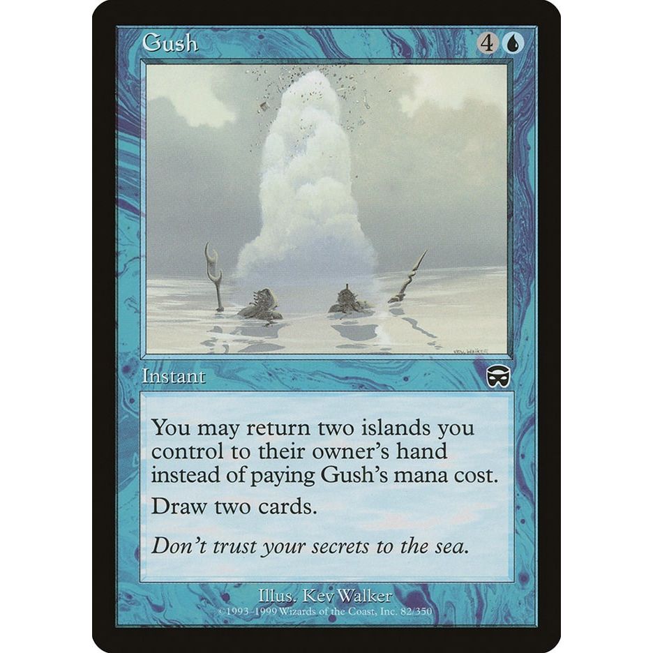 Image for Gush (82) (MMQ) - Magic: The Gathering
