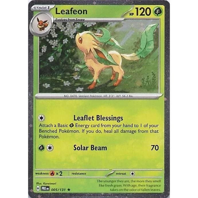 Image for Leafeon - 005/131 (Cosmos Holo) (005/131) (MCAP) - Pokemon