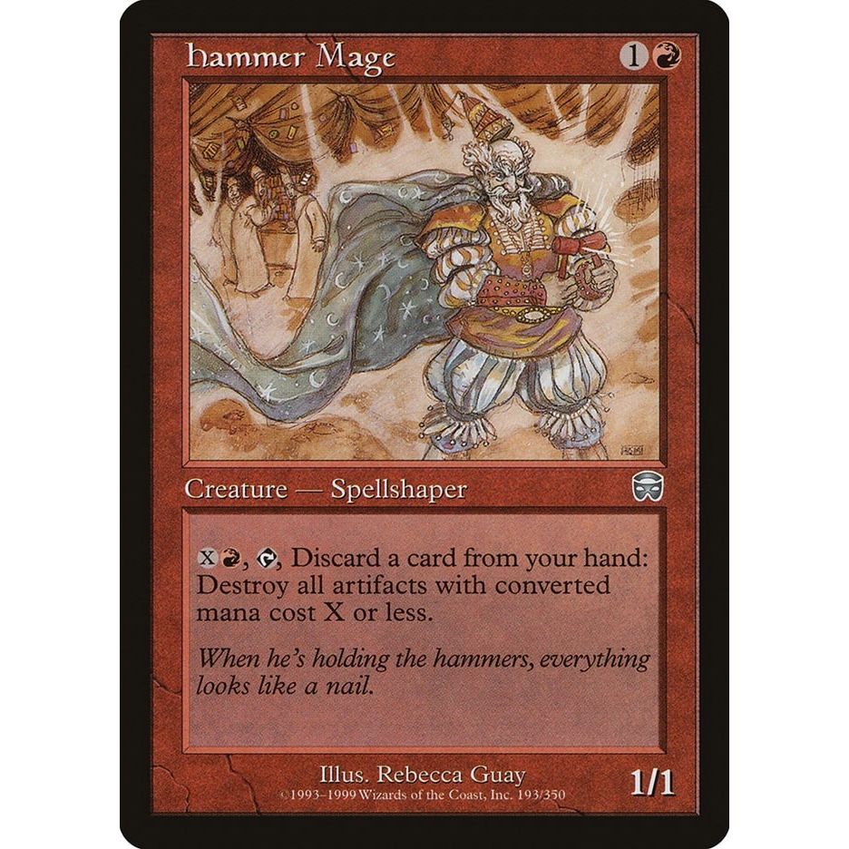 Image for Hammer Mage (193) (MMQ) - Magic: The Gathering